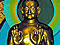 lama wangdu with statue of padampa sangye